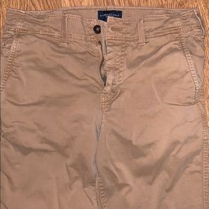 American Eagle bootcut khaki pants